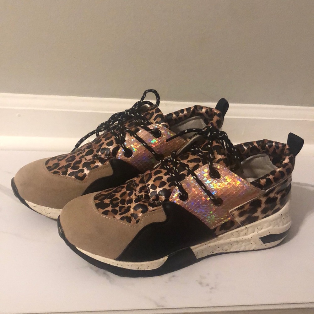 Cheetah multicolored sneakers